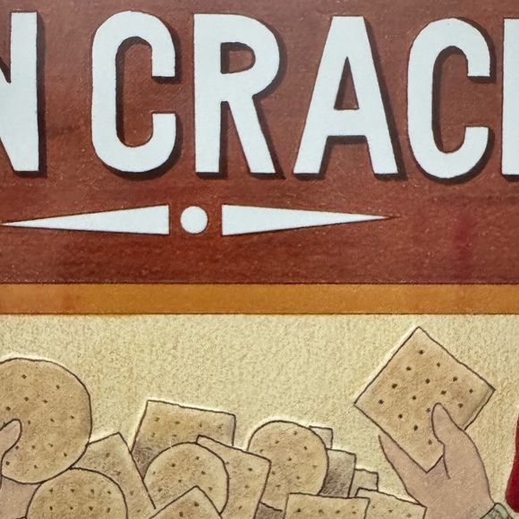 1993 Campbell’s Soup Metal Sign – Soup ’N Crackers Vintage Advertising Art - Picture 5 of 7